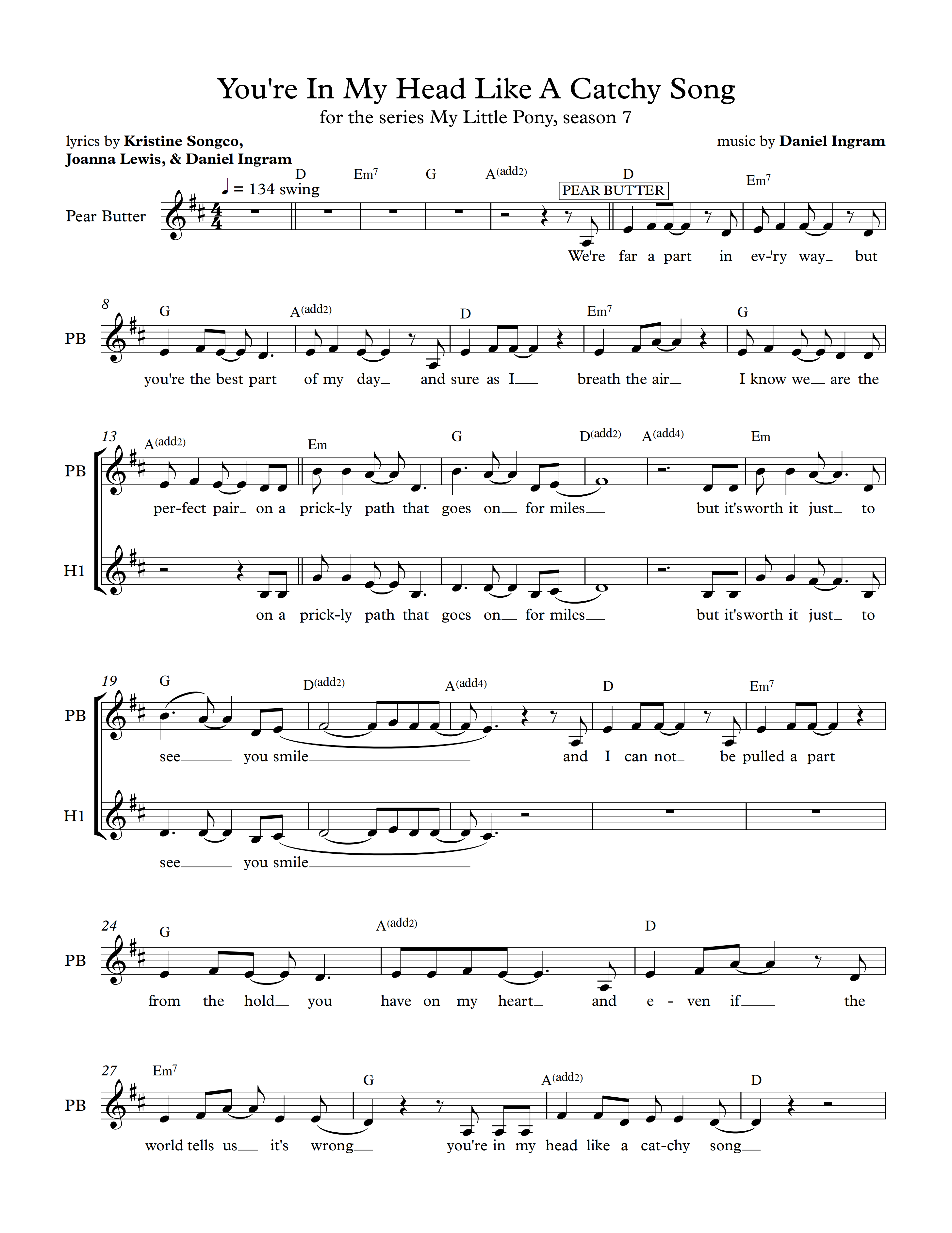 Score page 1